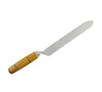 NIYANGLE Outil à Désoperculer le Miel Coupe et Résistant la Rouille en Acier Inoxydable Manche en Bois Couleur Aléatoire pour Apiculture Professionnelle et Amateur