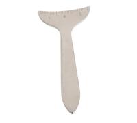 NIYANGLE Outil De Mesure Des Poches Sous Les Yeux Acier Inoxydable Règle De Mesure De Œil Pour Analyse Précise Des Accessoire De Beauté Pour Salons Et Écoles De Cosmétique