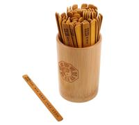 NIYANGLE Outil et Soutien la Décision de Divination avec Design Délicat 13x8 Cm en Bambou L’optimisation Environnementale pour Contemplation