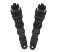 NIYANGLE Outil Multifonction pour Serrage de Valve Spirale e Remplacement 2pcs en Plastique Noir pour Vanne d'air de Bateau Gonflable pour Maintenance Quotidienne et Aventures