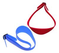 NIYANGLE Outils de Guide de Coupe de Cheveux Dégradée, Lot de 2 Guides Réglables en Silicone, Bandes de Rasage pour Hommes et Garçons, Utilisables en Salon Domicile