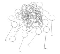 NIYANGLE Outils de Levage Drain 50 Crochets en Fer pour Bonde Bain Extracteur de Grille d'Égout Adapté aux Accessoires Salle Bain