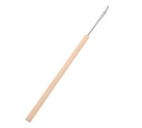 NIYANGLE Outils de Poterie Manche en Bois - Couteau de Sculpture Triangulaire N°1 pour Argile Céramique et Porcelaine - Outils de Façonnage Précis pour Artistes et Ateliers de Création