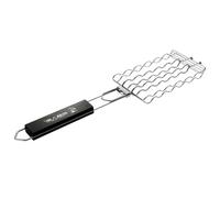 NIYANGLE Panier à Griller en Acier Inoxydable Ondulé, Accessoire Barbecue Léger pour Grillades, 1 Pièce, pour Maïs, Saucisses et Viande, Ustensile Barbecue la Cuisine Extérieur, Facile