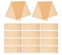 NIYANGLE Papier Sulfurisé Cuisson Séchage des Aliments 150 Feuilles Beige Résistant Chaleur Feuilles de Parchemin Antiadhésives pour Biscuits et Bonbons