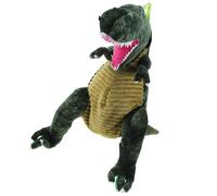 NIYANGLE Paquet D'école Couleur Aléatoire de Dinosaure Vert en Peluche Coton Pp, Texture Fine et Sensation Confortable pour Filles pour Garderie et Sorties D'une Journée