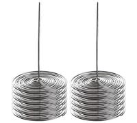 NIYANGLE Passoires à Thé en Acier Inoxydable Lot de 20 Filtre à Ressort pour Théière Usage Quotidien Accessoires pour Infuseur de Thé