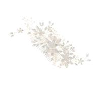 NIYANGLE Peigne à Cheveux Et Pour Mariée Accessoire De Coiffure Élégant Avec Peigne Latéral Pour Cérémonie De Mariage Décoration Pour Jour