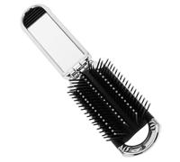 NIYANGLE Peigne à Coussin D'air Brosse à Cheveux De Voyage Pour Femme Partie Brosses à Cheveux De Voyage Pour Femmes Brosse De Poche Peigne Pliable Portable Silver