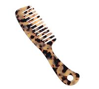 NIYANGLE Peigne à Dents Larges En Acétate Ensemble De 2 Peignes Portables Pour Cheveux Épais Et Bouclés Pour Femme Et Homme Accessoires De Coiffure