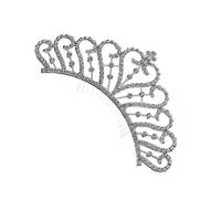 NIYANGLE Peigne Couronne Alliage Avec Strass Accessoire Cheveux Mariée Léger Et Diadème Princesse Pour Femmes Et Filles Coiffure De Mariage Et Soirée Cadeau Élégant