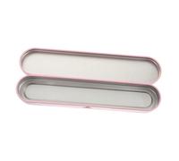 NIYANGLE Petite Boîte Métal avec Couvercle à Charnière Étui De Rangement pour Outils De Maquillage Pinces Gratte-Langue -Oreilles Adapté pour Maison Voyages