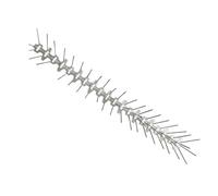 NIYANGLE Pics Anti-Oiseaux 50 Cm en Acier Inoxydable pour Jardin, Protection Pigeons et Étourneaux, Repousseur sans Danger pour Balcons, Toits et Clôtures