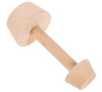 NIYANGLE Pilon à Tarte en Bois à Double Extrémité, Moule à Tartelettes aux Œufs, Poussoir à Pâtisserie Manuel en Bois Naturel, Outil de Cuisson pour Tartes et Quiches, Ustensile Cuisine