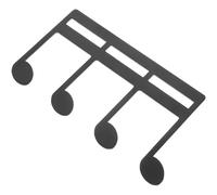 NIYANGLE Pince à Musique Métallique Portable Forme de Note Support de Page pour Partition Clip et Léger pour Pupitre
