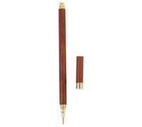 NIYANGLE Pinceau Nail Art Long Liner Bois Brosse Fine pour Détails et Dégradés Outil de Manucure pour Traits Précis et Ombres Brosse à Ongles Professionnelle pour Dessin et Mélange