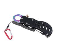 NIYANGLE Pinces à Lèvres de Pêche en Acier Inoxydable Légères et Pratiques pour Contrôler Poissons, Accessoire Indispensable Passionnés de Pêche en Mer