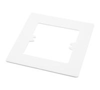 NIYANGLE Plaque Murale de Protection Électrique Blanche Type Cache Trou Décoratif Portable Facile à Installer pour Lumière et Prises Remplacement Direct sans Outil Finition Murale Fiable