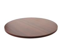 NIYANGLE Plateau de Table Rond en Bois pour Table Basse à Manger 42,4 CM Finition Résistante Bords Arrondis Légers et Pratiques pour Intérieur et Extérieur