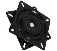 NIYANGLE Plateau Tournant Pivotant 7 Pouces en Fer 1,8 Mm D'épaisseur, Base Pivotante Robuste pour Tabourets de Bar et Fauteuils Inclinables, Mécanisme Pivotant pour Meubles et Sièges