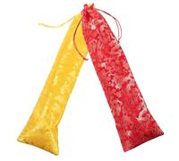 NIYANGLE Pochette de Rangement pour Parchemins Brocart, 2 Pièces