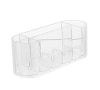 NIYANGLE Porte-rouges à Lèvres Coffret Cadeau pour Cosmétiques Étagère de Rangement Seau de Bureau Transparent