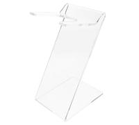 NIYANGLE Présentoir Pour Sèche-Cheveux Organiseur De Rangement Pour Sèche-Cheveux Support Pour Sèche-Cheveux Support De Bureau En Acrylique