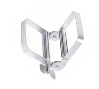 NIYANGLE Presse-tube à Dentifrice Acier Inoxydable Accessoire De Salle De Bain Pratique Squeezeur Pour Crème Et Dentifrice Gadget Utile Pour Utilisation Quotidienne Économie Et