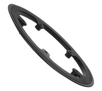 NIYANGLE Protection Plateau Vélo 40 Dents Plastique à 5 Trous Guide-Chaîne Intégré pour VTT et Pignon Fixe Installation Rapide et Protection Éclaboussures