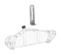 NIYANGLE Protection Transparente pour Scie Circulaire 4-10 Pouces Carter de Sécurité Anti-Poussière Compatible Scie à Table Capot Protège-Lame Métallique pour Atelier de Menuiserie