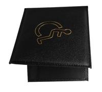 NIYANGLE Protège-cartes pour Certificat de Handicap Pochette Portable Multi-slots pour Cartes Identité et Billets Protection Anti-dommages et Perte Étui Léger Noir
