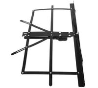 NIYANGLE Pupitre Pliable Support Robuste et Portable pour Partitions Musicales en Fer Noir pour Lectures et Rangement de Partitions
