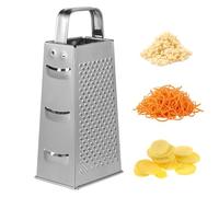 NIYANGLE Râpe Multifonctionnelle en Métal, Râpe et Trancheuse de Légumes Manuelle, Outil Solide Forte Résistance à L'Écrasement, Cuisine Familiale