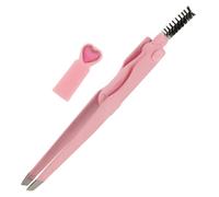 NIYANGLE Rasoir à Sourcils Professionnel Acier Inoxydable Outil De Beauté Multifonction Pour Femmes Tondeuse à Sourcils Portable Avec Pince Épiler Accessoire De Toilettage Pratique