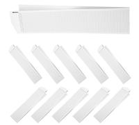 NIYANGLE Recharge de Papier Vierge Blanc pour Boîte à Musique à Manivelle 30 Notes 10 Pièces, Facile à Utiliser pour Créer Votre Propre Musique DIY, Coffret Créatif