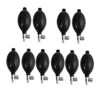 NIYANGLE Réponse Main 10 Pièces Manuel Du Sphygmomanomètre Poire De Gonflage En Latex Tensiomètre Ampoule Vintage Bulbes De Latex Ballon Gonflable Balle Moniteur De Pression Sanguine