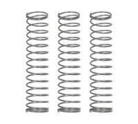 NIYANGLE Ressorts de Remplacement 3 Pièces pour Boutons de Trompette Faciles à Installer et Portables en Acier Inoxydable Argenté pour Réparation et Entretien
