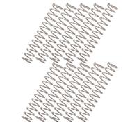 NIYANGLE Ressorts de Remplacement pour Flacon pulvérisateur 10 pièces, Coil Compression INOX 7mm, adaptés pour réparation de Pompe, Usage Entretien Domestique