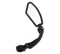 NIYANGLE Rétroviseur de Vélo Réglable à Large Angle, Miroir HD Acrylique Transparent, Compatible Vtt et Vélo Électrique, Côté Gauche, Accessoire Extérieur Sécurisé pour Cyclisme en Plein