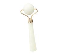 NIYANGLE Roller de Massage Visage Pierre de Jade Naturelle Outil de Soin Peau Portable et Doux pour Massage Anti-âge Accessoire Beauté Femme avec Couleur Aléatoire Couleur Aléatoire