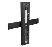 NIYANGLE Sablier en Bois pour Sauna 15 Noir, Design Rotatif Résistant | Bois et Aluminium, Format 30, 20x7, 00x3, 00cm, Usage Salle de Bain et Home Spa