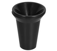 NIYANGLE Seau à Vin Noir en Plastique PP, Seau à Glace Portable et Multifonctionnel Surface Lisse Délicate, pour Bars et Fêtes à Domicile