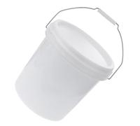 NIYANGLE Seau Plastique 8l Couvercle Hermétique Seau de Rangement Alimentaire Étanche Contenant Résistant pour Stockage Domestique et Industriel Ergonomiques Usage Polyvalent