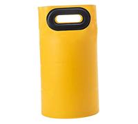 NIYANGLE Seau Pliable pour Bain de Pieds 16l Grand Bassin de Massage en Plastique Portable Jaune Citron pour Usage Domestique et Voyage