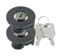 NIYANGLE Serrure de Sécurité Lot de 2 Pièces pour Prise Industrielle en Alliage de Zinc et Abs, Design Compact Anti-contact pour Ateliers et Usines
