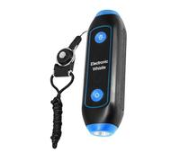 NIYANGLE Sifflet Électronique Arbitre avec 3 Tons Puissants 120-150db, Matériau Abs, Lampe Sos Intégrée et Cordon, pour Enseignants et Activités de Plein Air