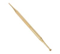 NIYANGLE Stylo D'acupuncture Double Tête En Cuivre, Outil De Massage Auriculaire Précis, Portable Et Ergonomique, Détente Points D'acupression Auriculaires Et Corporels, Usage Corps Et Visage