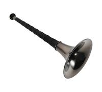 NIYANGLE Suona Traditionnel en Résine Imitation Ébène avec Pavillon Argenté, Instrument à Vent Léger et Robuste, Adapté aux Débutants, Pratique pour Leçons et Musique Folklorique Chinoise