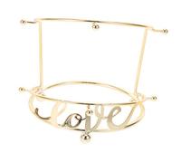 NIYANGLE Support de Couronnes Métallique à Présentoir pour Tête et Bijoux Organiseur Stable pour Boutiques Nuptiales Accessoires Mariage Rangement Élégant pour Photo et Usage Personnel