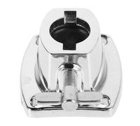 NIYANGLE Support de Cymbale en Zinc pour Batterie, Plaque de Base Robuste, Pince de Fixation Compacte, Raccord pour Tom et Grosse Caisse, Accessoire Percussion Professionnel, Montage